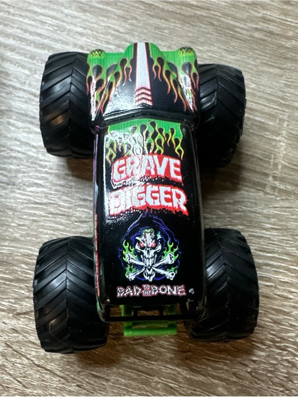 Hot Wheels Monster Jam Grave Digger 1:64 1/64 Monster Truck Black Green Die Cast
